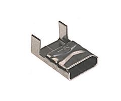 AE4559 Band-It AE455 Uncoated SS316 Clips 15,9 mm (5/8&quot;) for band (100 pcs/box)